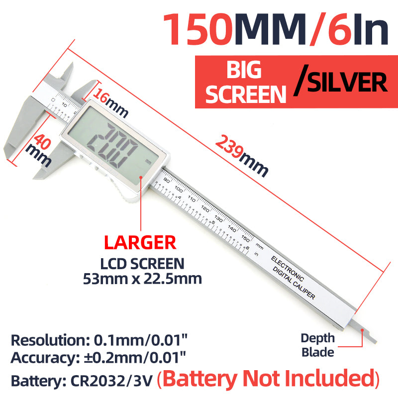 digital vernier caliper, view 3 - MRSLM