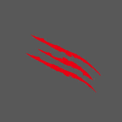 monster claw headlight decal, view 5 - MRSLM