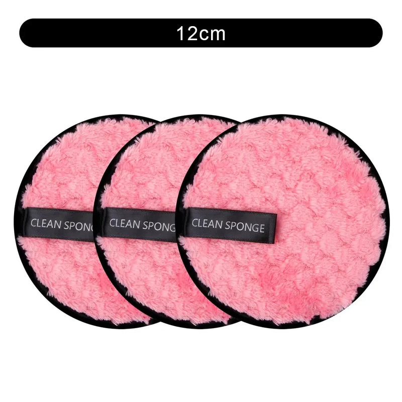 makeup remover microfiber cotton pads, view 2 - MRSLM
