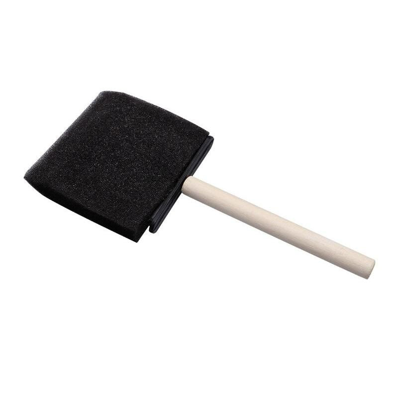 car vent detailing brush with wooden handle, view 5 - MRSLM