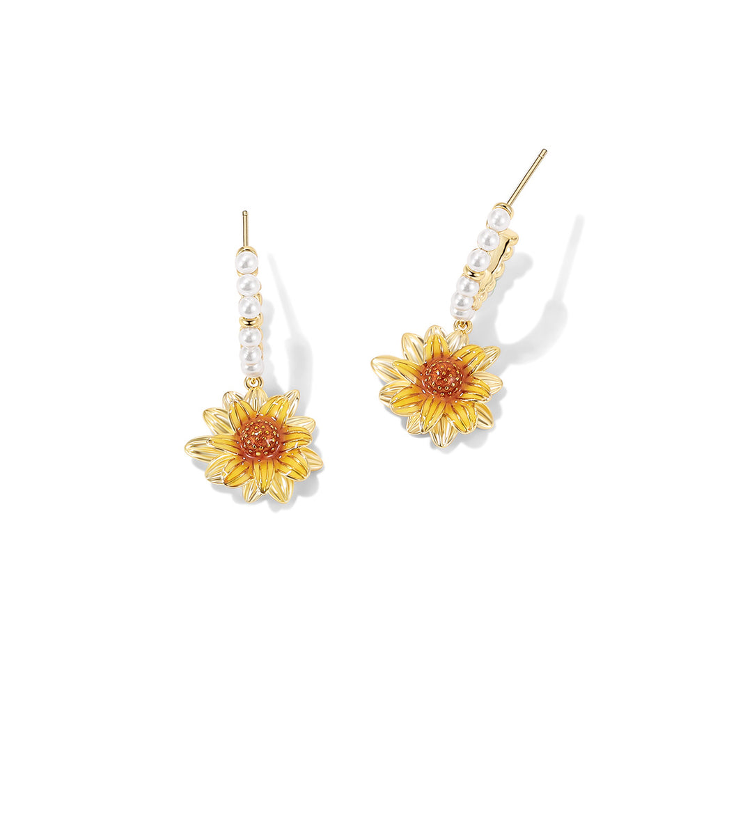 Plant Sunflower Earrings Flower Fashion