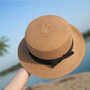 classic Panama hat with bowknot - MRSLM