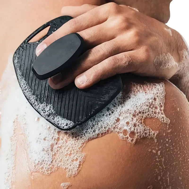 silicone body scrubber, view 5 - MRSLM