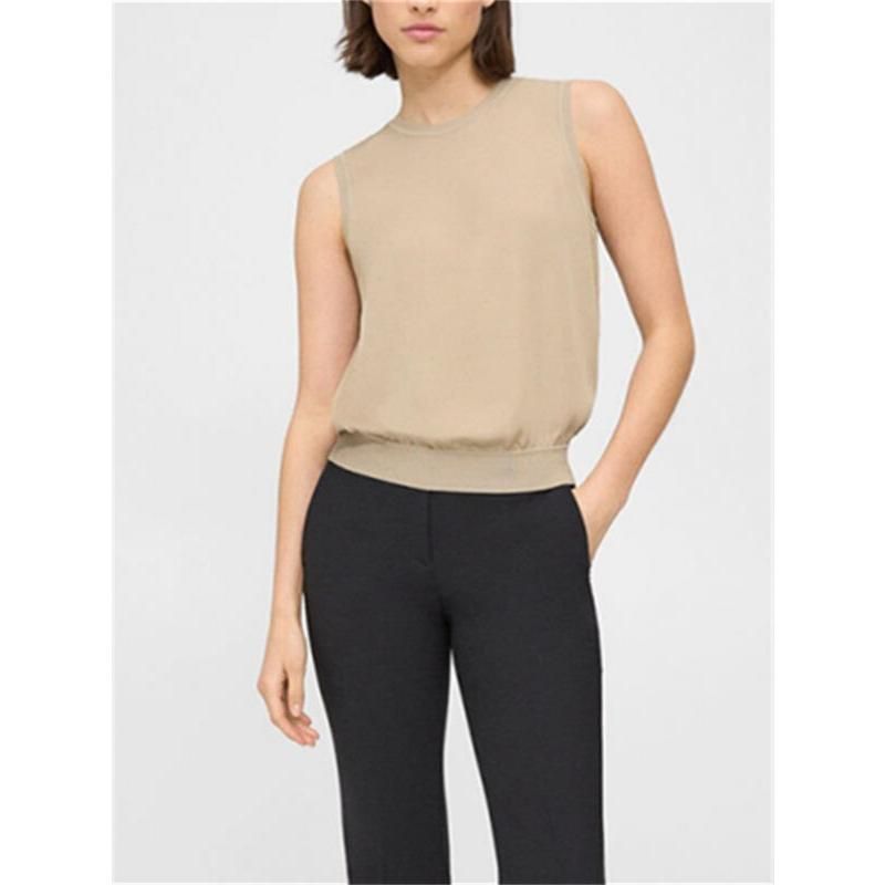 sleeveless knit vest, view 3 - MRSLM