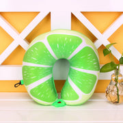 watermelon U-shape neck pillow, view 6 - MRSLM