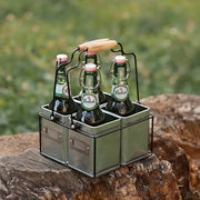 wire basket caddy with zinc boxes, view 4 - MRSLM