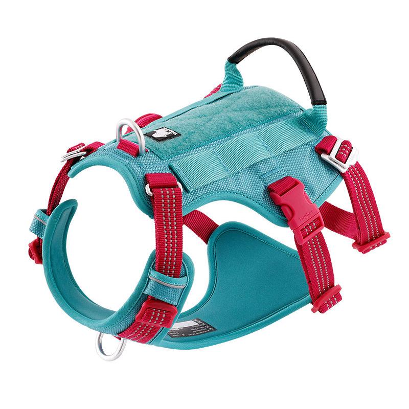 reflective dog harness, view 7 - MRSLM