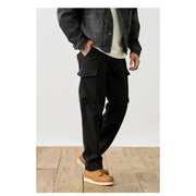 fleece lined cargo pants, view 5 - MRSLM