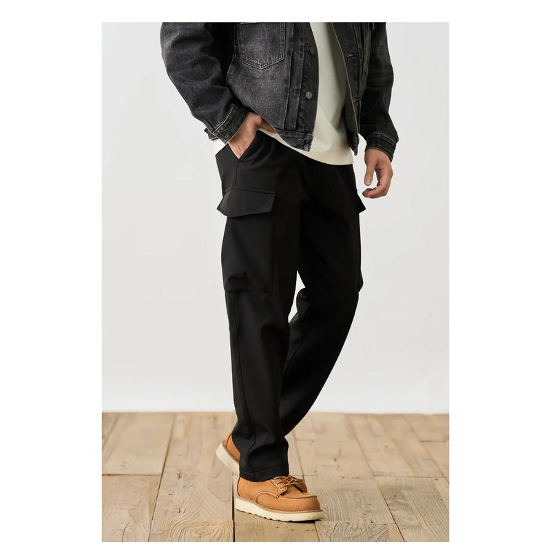 fleece lined cargo pants, view 5 - MRSLM