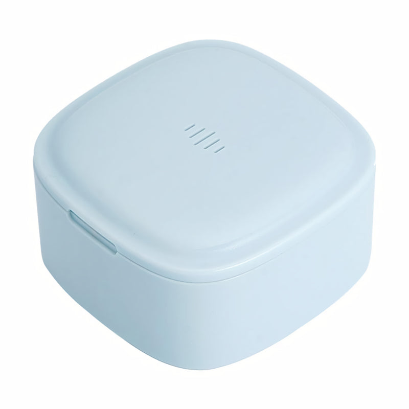 Magnetic buckle denture care box, view 4 - MRSLM