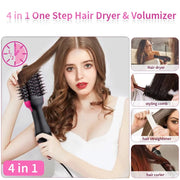 4-in-1 volumizer and hot air brush hair dryer, view 5 - MRSLM