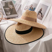 women's wide brim straw sun hat, view 13 - MRSLM