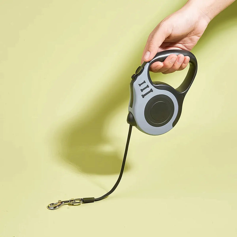 retractable nylon dog leash, view 8 - MRSLM