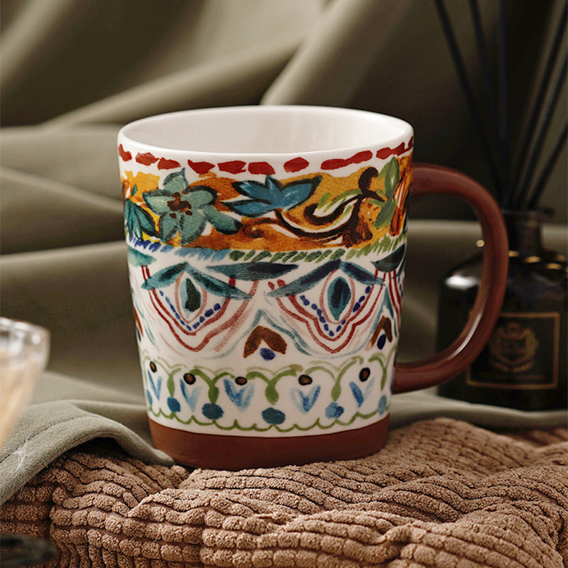 hand-painted graffiti ceramic mug, view 4 - MRSLM