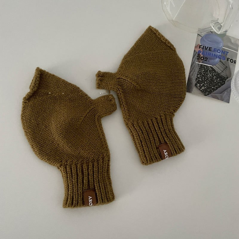 touch screen knitted gloves, view 9 - MRSLM