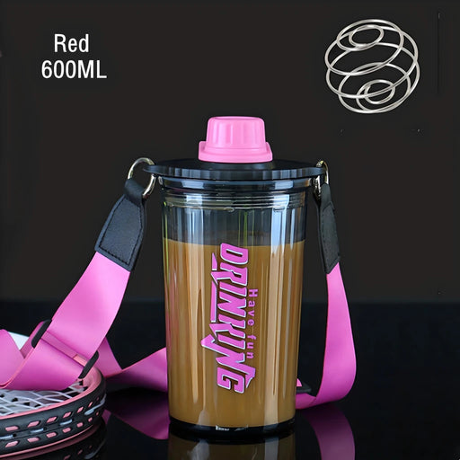 bpa-free leak-proof protein shaker bottle, view 3 - MRSLM