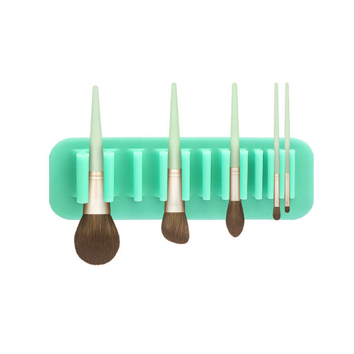 wall-mounted silicone makeup brush holder - MRSLM