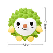 fruit-shaped squeaky dog toy, view 4 - MRSLM