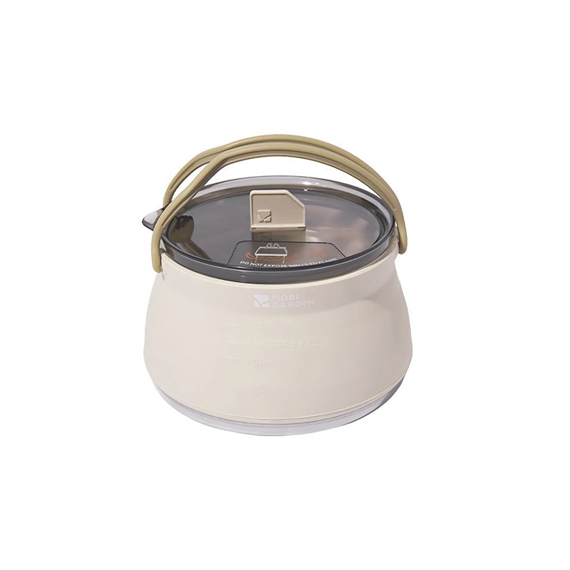 portable folding kettle and cup set, view 3 - MRSLM