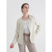 Square collar blazer, view 2 - MRSLM