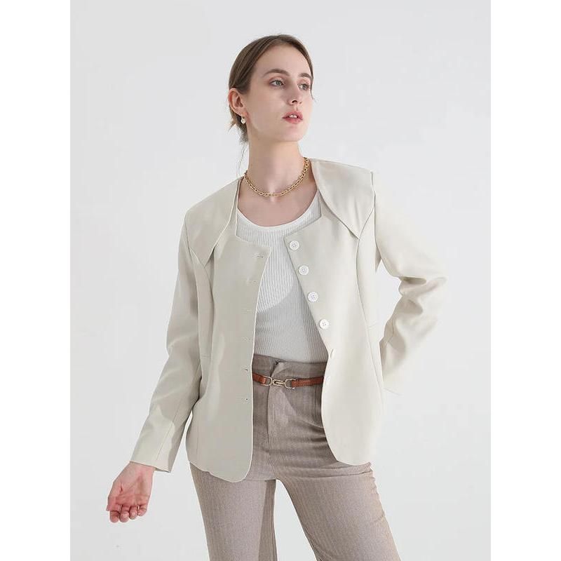 Square collar blazer, view 2 - MRSLM