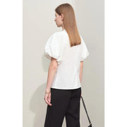 lantern sleeve blouse, view 10 - MRSLM
