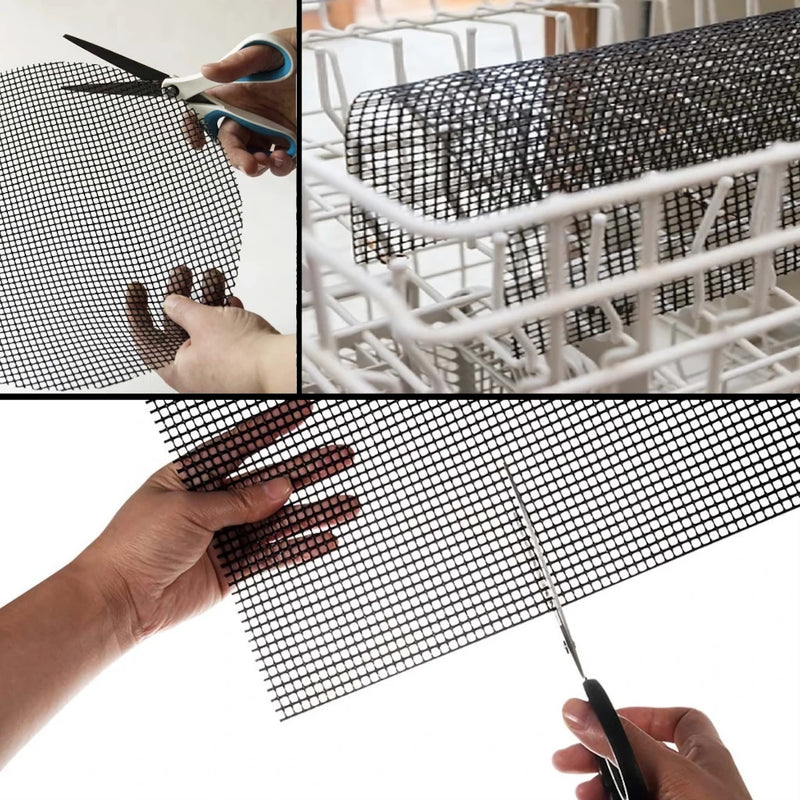 reusable non-stick BBQ grilling mesh mats, view 8 - MRSLM