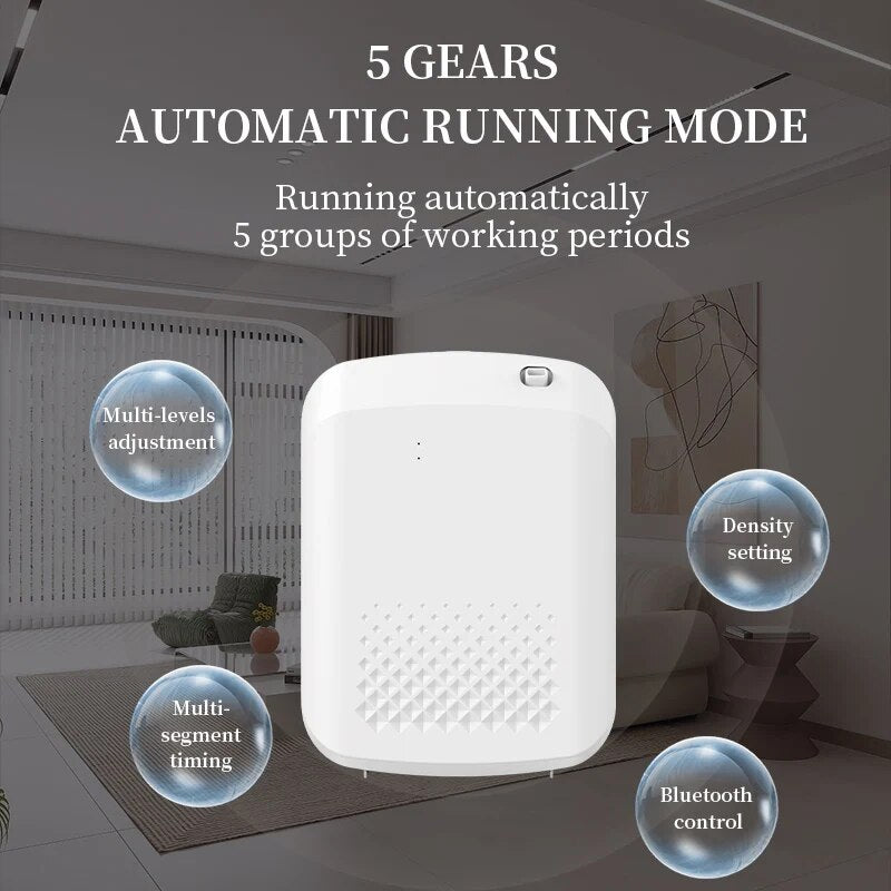 Bluetooth scent diffuser, view 4 - MRSLM