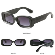 Clear plastic retro sunglasses, view 18 - MRSLM