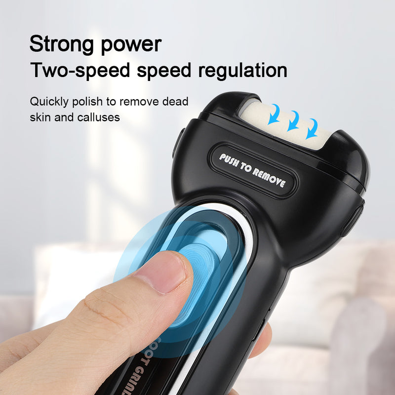 electric foot callus remover, view 6 - MRSLM