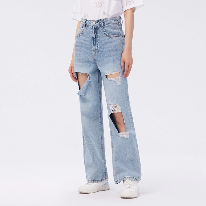 wide leg denim jeans - MRSLM
