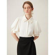 women's polo collar shirt, view 4 - MRSLM