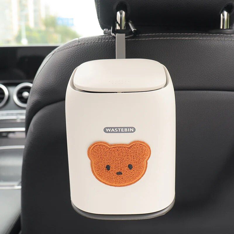 cartoon car storage bin and trash can, view 5 - MRSLM