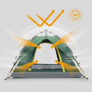 automatic camping tent, view 6 - MRSLM