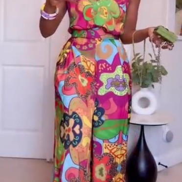 printed leisure pantskirt - MRSLM