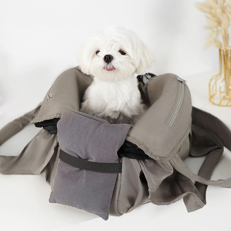 versatile pet shoulder bag, view 5 - MRSLM