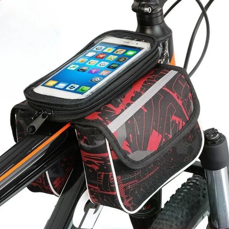 mountain bike phone and storage bag, view 6 - MRSLM