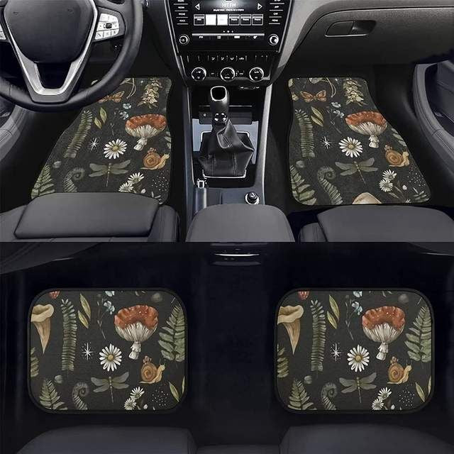 universal mushroom design car floor mats - MRSLM