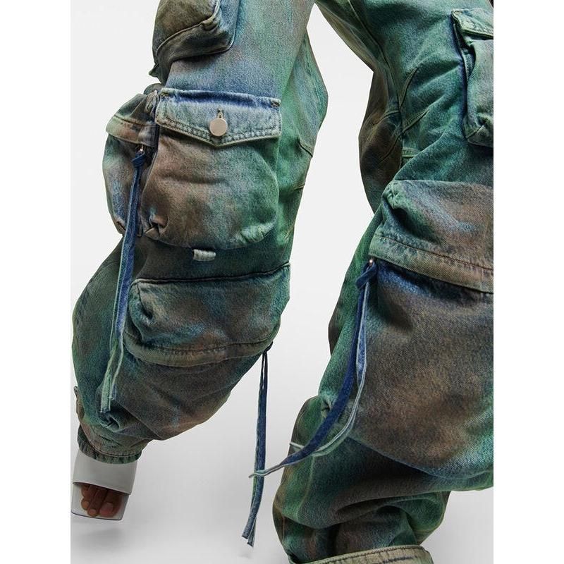strapless denim jumpsuit, view 7 - MRSLM