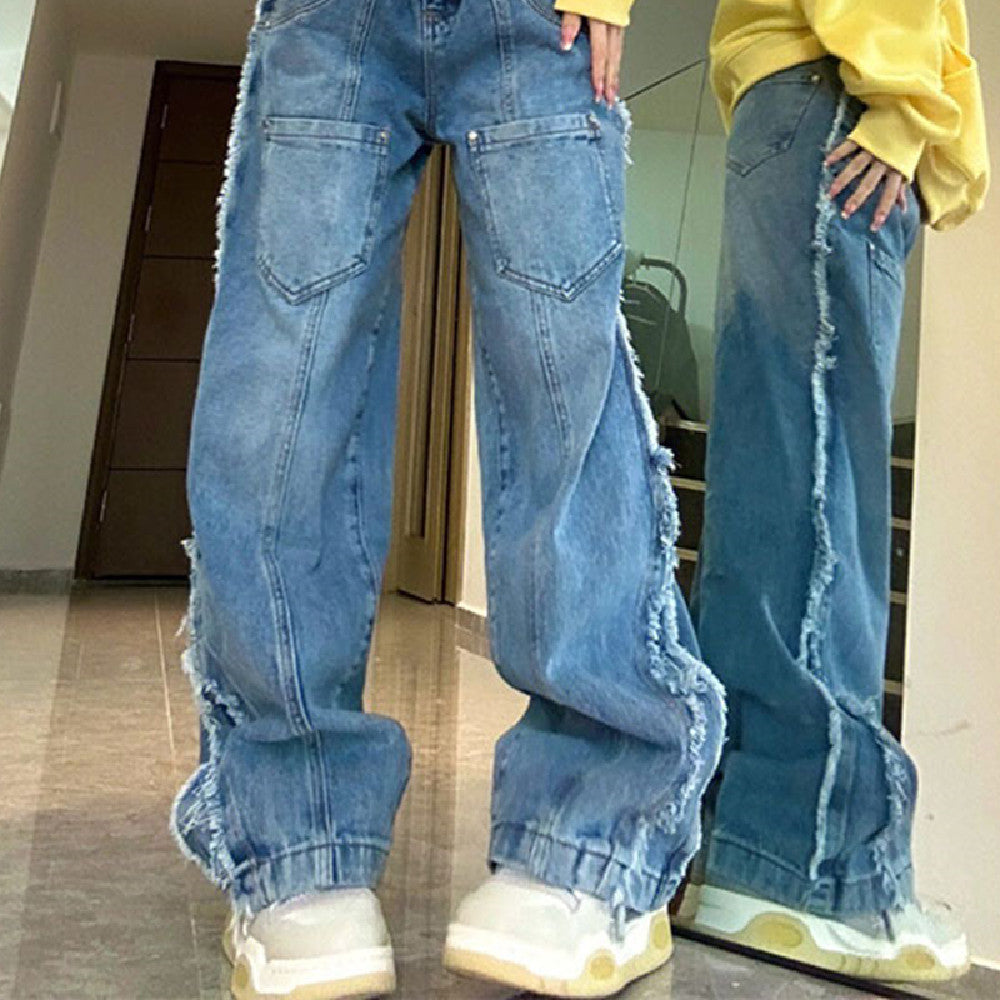 Fashionable American Retro Street Pants