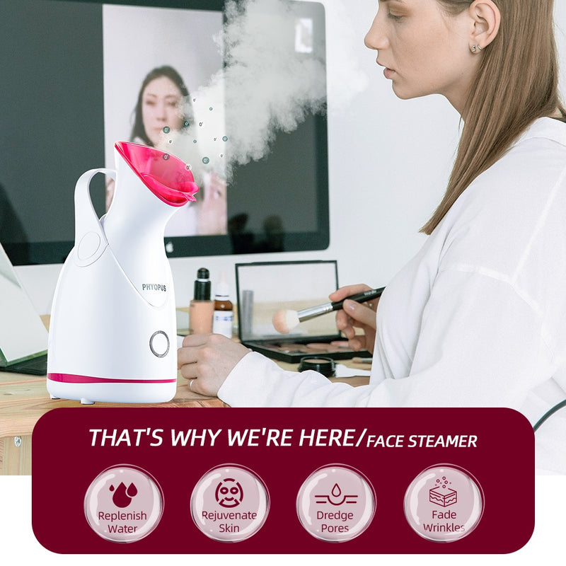 facial nano steamer with aromatherapy, view 7 - MRSLM