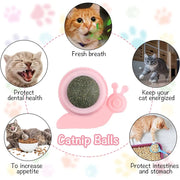 catnip wall ball toy for cats, view 10 - MRSLM