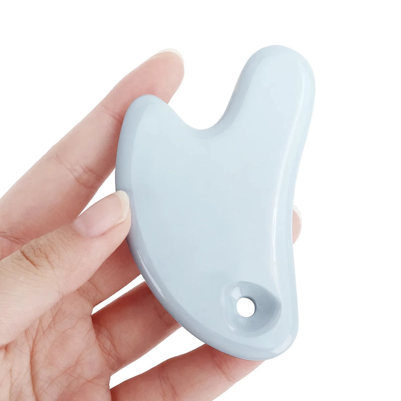 ceramic gua sha face massager, view 10 - MRSLM