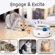 interactive cat toy with auto timer, view 6 - MRSLM