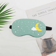 adjustable cotton silk sleep mask, view 2 - MRSLM