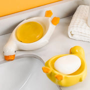yellow duck ceramic soap dish - MRSLM