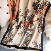 Thickened floral shawl scarf, view 13 - MRSLM