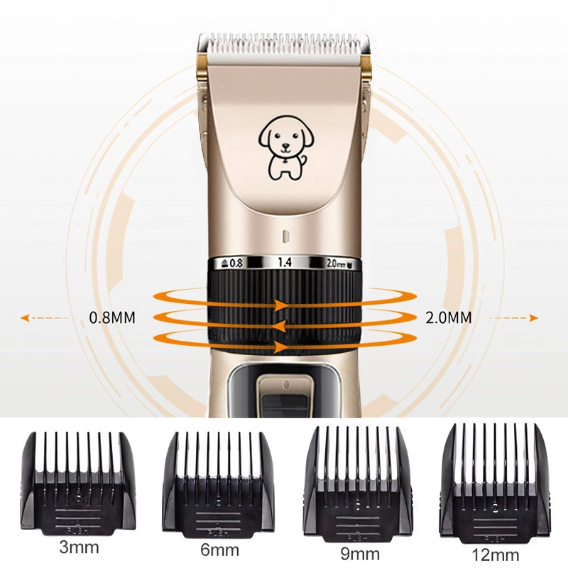 pet hair trimmer kit, view 11 - MRSLM