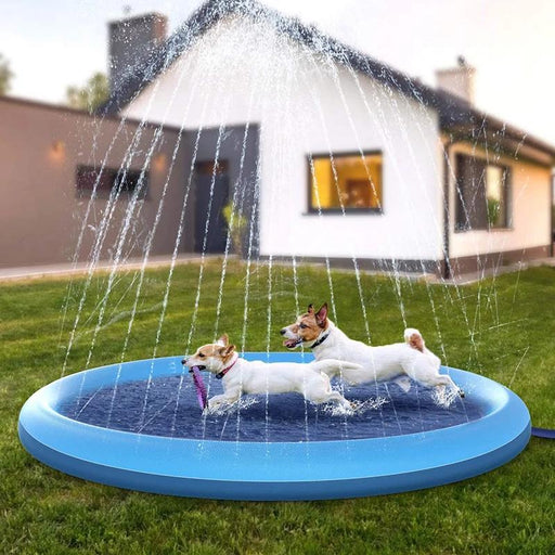 dog splash pool sprinkler mat - MRSLM