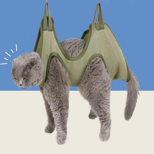 cat grooming hammock - MRSLM